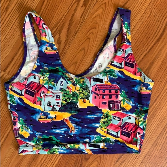 🌴 [F21] tropical vibes crop top - Picture 5 of 5